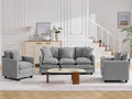 Cloud 3 Pieces Sofa Set, 1+1+3 Seater Couch, Modern Sofas Sets by HOCAT