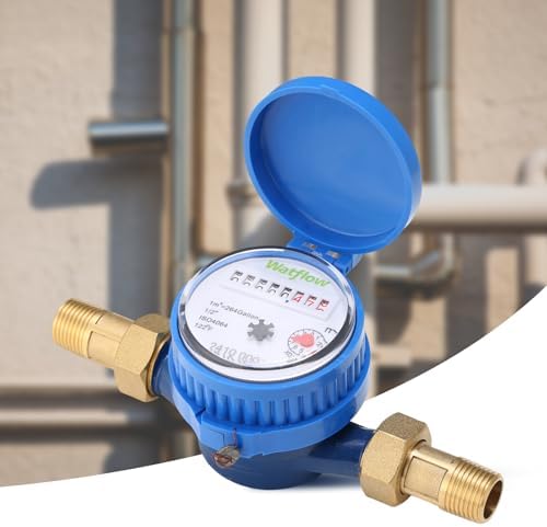 DN15 Water Meter 1/2" NPT, ISO4064 Certification Cubic Water Flow Meter - Image 4