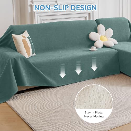 100% Waterproof Sectional Couch Covers, 2 Pieces L Shaped Sofa Cover - Image 5