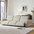 CHITA 125'' Power Recliner Sofa, Zero Wall Hugger Reclining Sofa by Unknown