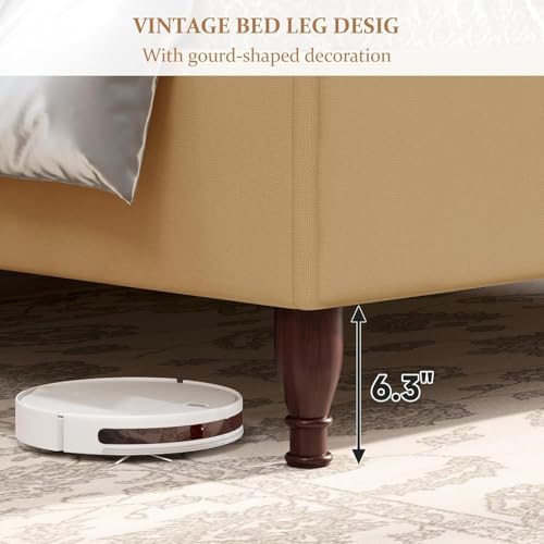 koorlian Queen Upholstered Bed Frame - Image 5
