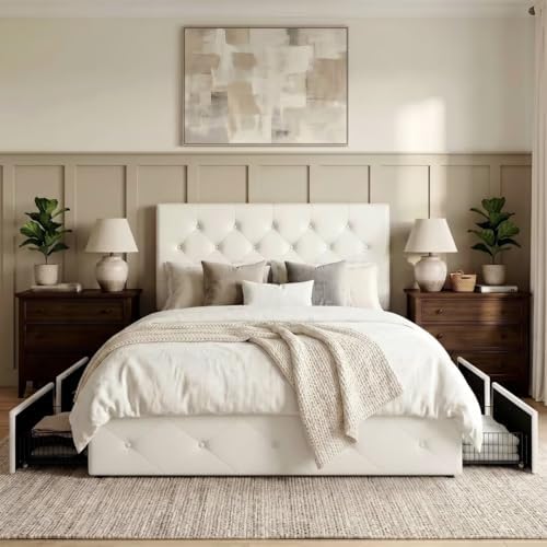 Allewie Queen Size Storage Bed Frame - Image 3