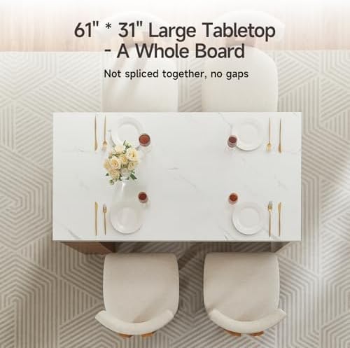 ONBRILL 61"*31" Whole Board of Tabletop Kitchen Island Table - Image 4