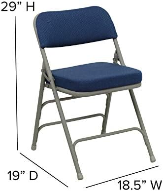 Flash Furniture Hercules Metal Folding Chair - Image 3
