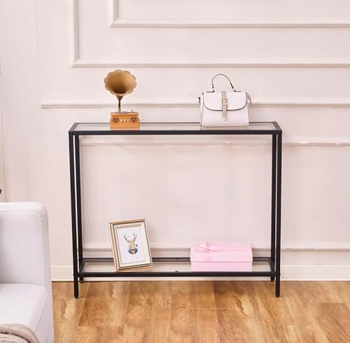 MAJARO Small Modern Console Table - Image 3