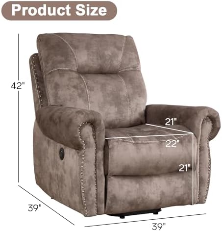 EBELLO Electric Power Recliner Chair - Image 2