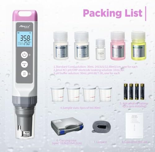 5 in 1 Multi-Parameter Pocket Tester Kit - Image 6