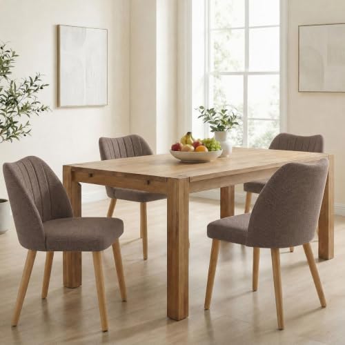 Garvee Wood Dining Chairs Set of 2, Armless Dining Chairs - Image 5