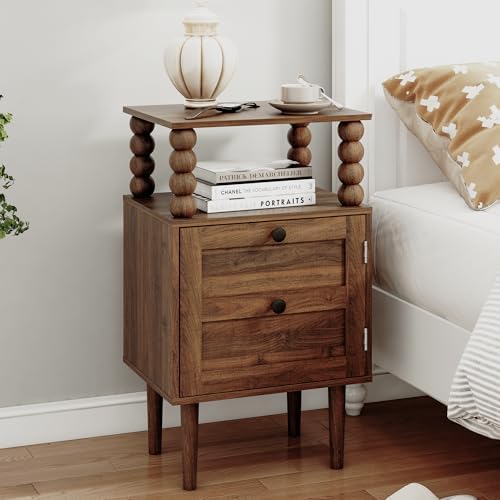 Veegle Nightstand, Retro Bedside Table by Unknown