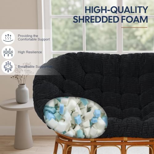 idee-home Double Papasan Chair Cushion - Image 5
