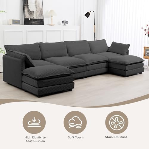 ROWHY 148'' Modular Sectional Cloud Couch - Image 3