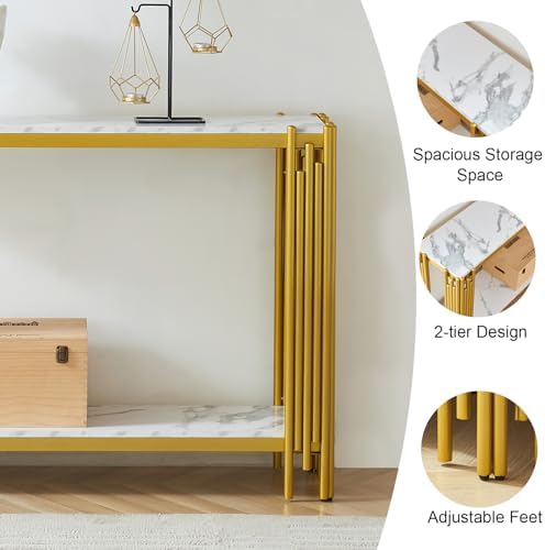 3 Pieces Living Room Table Set, Modern Coffee Table, Console Table and End Table - Image 6