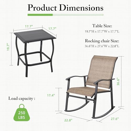 Shintenchi Rocking Chair Outdoor - Image 6