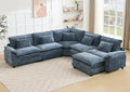 Oversized Modular Sectional Sofa Set, Convertible Deep Seat Cloud Couch by Unknown