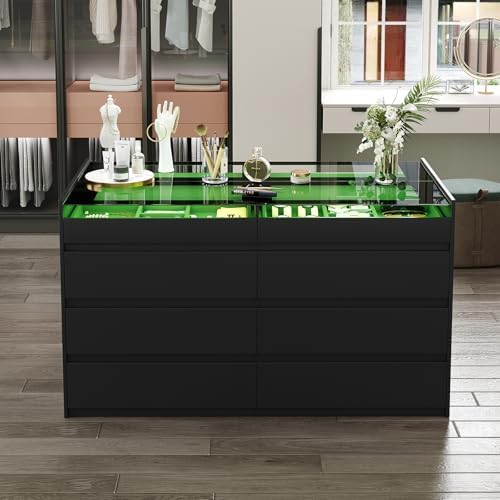 LIVAUVEAD 16 Drawer Closet Island - Image 4