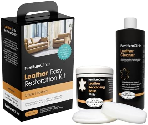 Furniture Clinic Leather Easy Restoration Kit, 4 Piece by FurnitureClinic