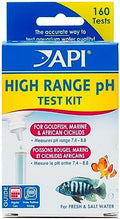 API High Range pH Test Kit 160-Test Freshwater and Saltwater Aquarium Water Kit by API