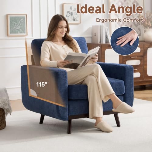 Accent Chair for Bedroom, Reading Chair - Image 4