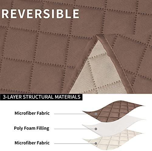 Easy-Going Loveseat Recliner Cover, Reversible Couch Cover - Image 5