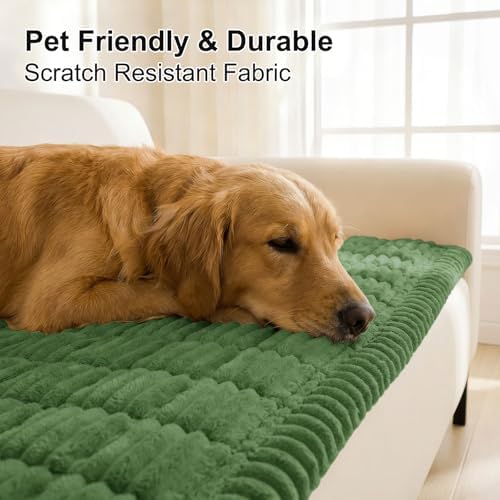 Smiry Couch Cover for Dogs, Non Slip Washable Sofa Protector for Pets - Image 4