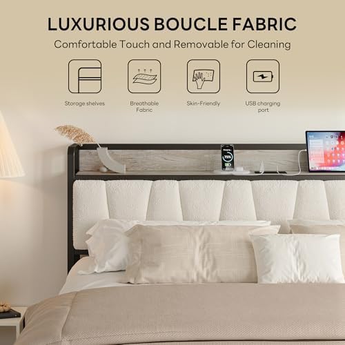 LIKIMIO California King Bed Frame - Image 7