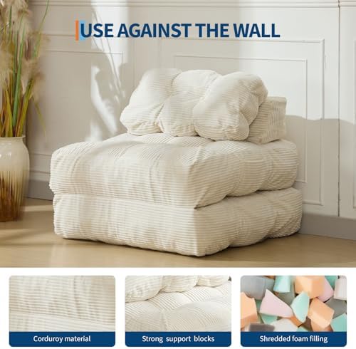 Garvee Folding Sofa Bed, Convertible Sleeper Chair - Image 5
