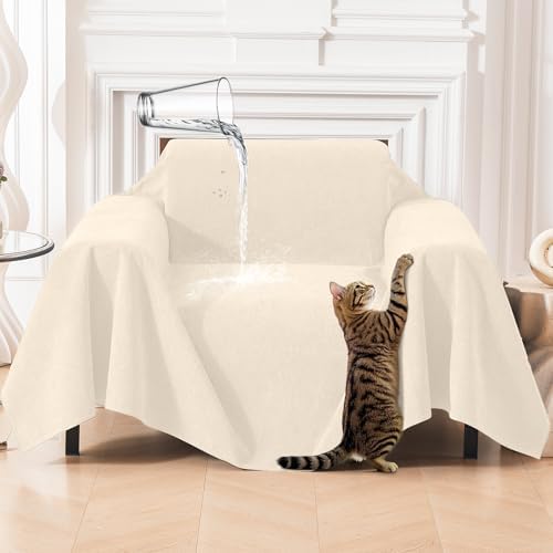 Deep Dream Cat-Scratch Resistant Armchair Couch Cover, Waterproof Sofa Cover by DeepDream