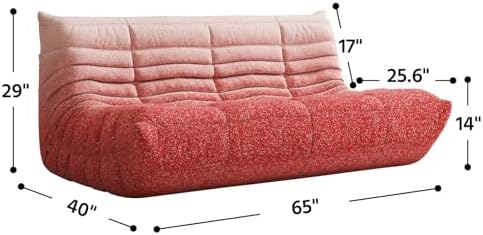 Big Adults Bean Bag Chairs Comfy Fireside BeanBag Couch Togo Sofa - Image 2