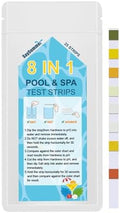 Salt-Water Pool Test Strips Kit: 25 Counts 8-in-1 by SaySummer