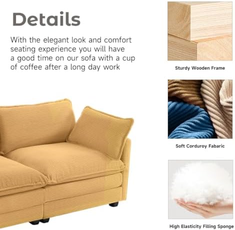 Convertible Sectional Couch - Image 3