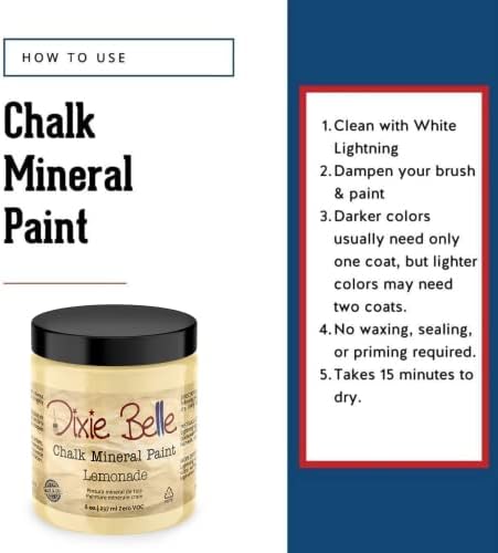 Dixie Belle Paint Company Chalk Mineral Paint - Image 3
