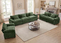 Oprisen 3 Pieces Cloud Couch Set, Upholstered Comfy Modular Sectional Sofa Deep by Oprisen