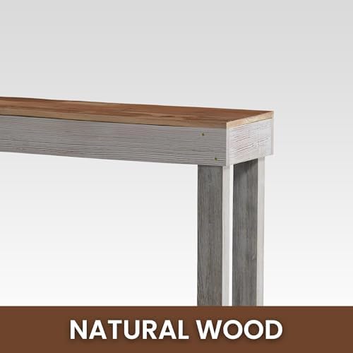 Rustic Farmhouse Console Table - Image 3