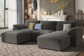 EASE MOOSE Oversized Modular Sectional Sofa, Large U Shape Sectional Couch by EASEMOOSE