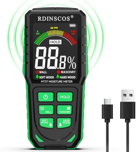 RDINSCOS Pinless Moisture Meter by RDINSCOS