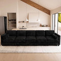Belffin Oversized Cloud Deep Seat Sectional Sleeper Sofa Bed Corduroy Couch. by Belffin