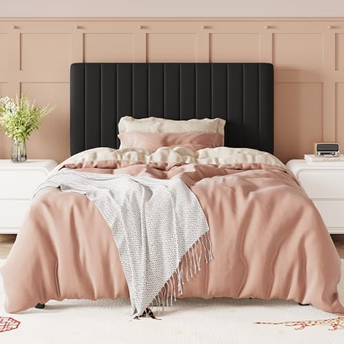 Allewie Twin Bed Frame, Velvet Upholstered Platform Bed - Image 3
