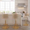 Modern Velvet Bar Stool by LUXMOD