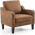 VINGLI Upholstered Gold Foil Accent Chair, Armchair by VINGLI
