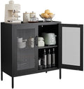 Buffet Cabinet, Modern Industrial Style Sideboard Buffet Cabinet, by FURSTEL
