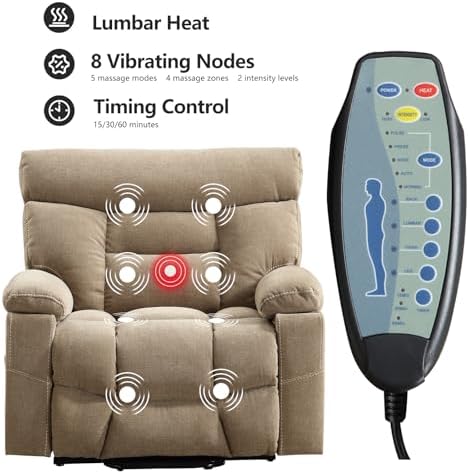 CANMOV Dual Motor Power Lift Recliner Chair - Image 4