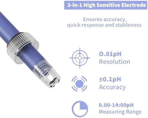 ONiLAB Benchtop PH Meter, 3-in-1 PH/Temp - Image 3