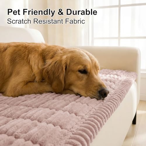 Smiry Couch Cover for Dogs, Non Slip Washable Sofa Protector for Pets - Image 4