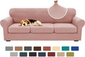 XINEAGE 4-Piece Stretch X-Large Sofa Cover, Washable Couch Covers by XINEAGE