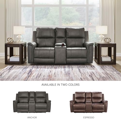 Signature Design by Ashley Power Reclining Loveseat - Image 7