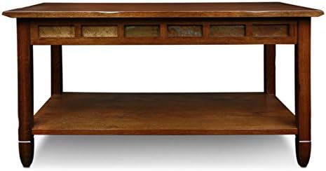 Leick Home Sibley Coffee Table, Rustic Oak - Image 3