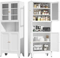 COFaR 69" Pantry Cabinet, Metal Storage Cabinet by COFAR