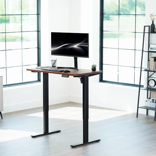 VIVO Dark Walnut 43 x 24 in Standing Desk - Image 2