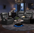 RV Loveseat Recliner Sofa Set, Home Theater Seating by TOMOSLTER