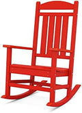 POLYWOOD® Presidential Rocking Chair in Sunset Red by POLYWOOD